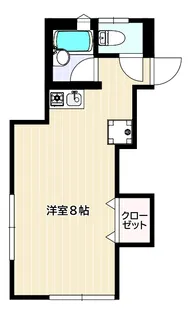 蓬莱荘【2階】の間取り
