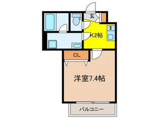 GRAN PASEO高井戸【3階】の間取り