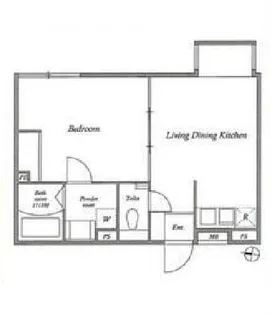 LEGALAND下北沢【4階】の間取り