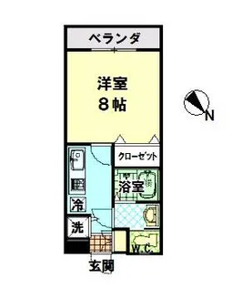 グラスルーツ【2階】の間取り