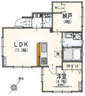 フローラ希望ヶ丘の間取り
