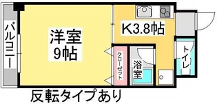 エクセル津島【5階】の間取り