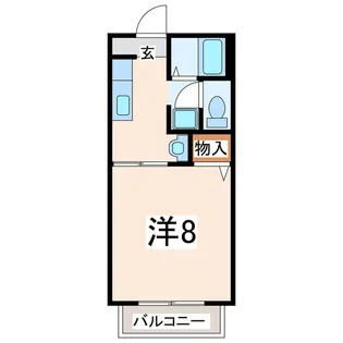 ディアスマドレカーサ【2階】の間取り