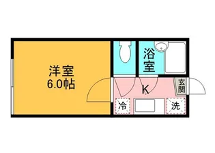 コーポ17【2階】の間取り