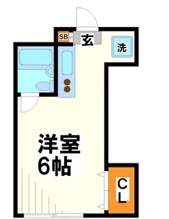 青雲荘【1階】の間取り