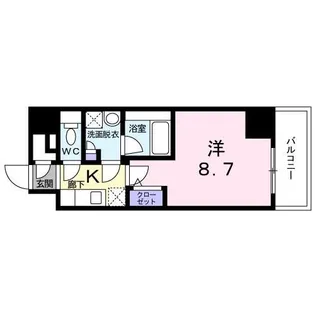 広尾ビューヒルズ【3階】の間取り