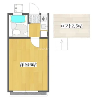 エクセル2【1階】の間取り