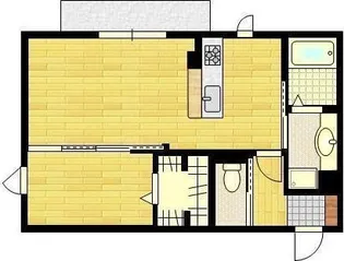 サンライズ花房小路 C【3階】の間取り