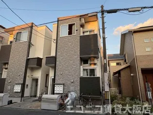 大阪府東大阪市源氏ケ丘【アパート】の外観