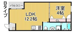 Fmaison住吉公園南【2階】の間取り