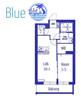 ピーノ湘南【2階】の間取り