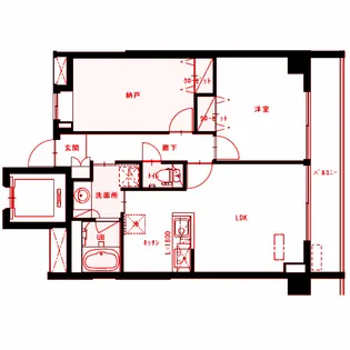 maison y【6階】の間取り
