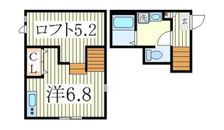 RIZEST FONTAINE【1階】の間取り