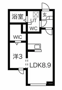 Mona Maison泉中央【1階】の間取り