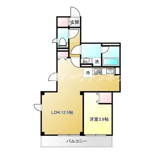 サンファミール【2階】の間取り