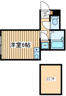 ロングット【1階】の間取り