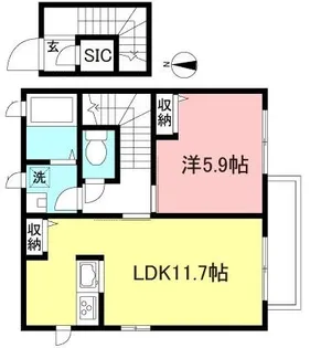 リック・コンプリチェの間取り