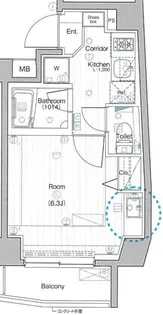 シーフォルム戸越公園【4階】の間取り