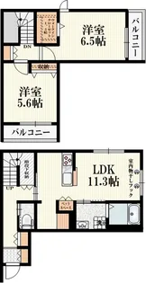 アルコーブ南荻窪の間取り
