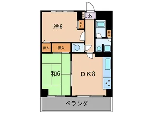 エクセレント中板橋【5階】の間取り