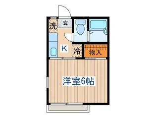 グリーンヒルA【2階】の間取り