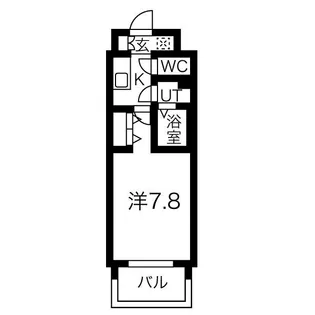 フォーリアライズ福島WEST【5階】の間取り