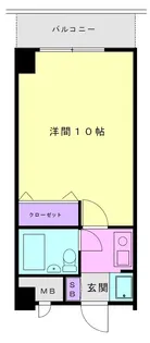 グリーンハイツ花菱【4階】の間取り