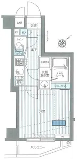エルミタージュ大塚【7階】の間取り
