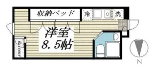 ラ・パルフェ・ド・シャリテ【2階】の間取り