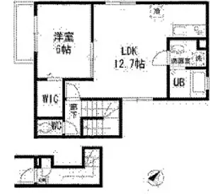Maison de ete【2階】の間取り