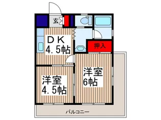 ホリシンビル【3階】の間取り