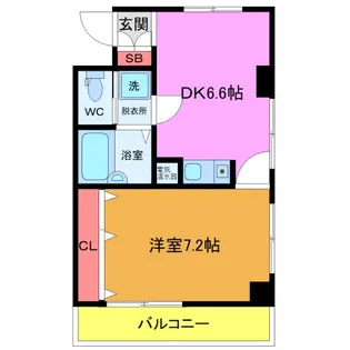 ストークシャトルINAGAKI【2階】の間取り