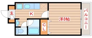 ラ・ステートハウス【2階】の間取り