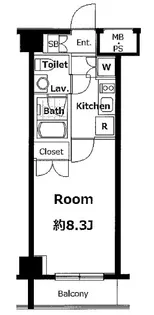 ラグジュアリーアパートメント赤羽西#01【1階】の間取り