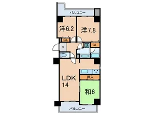ウィルテラス南大塚の間取り