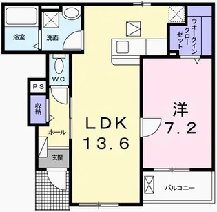 PrimaStellaII【1階】の間取り