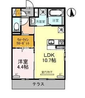 Vier Casa D【1階】の間取り
