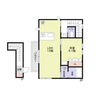 Forest Maison MIZUKI【2階】の間取り