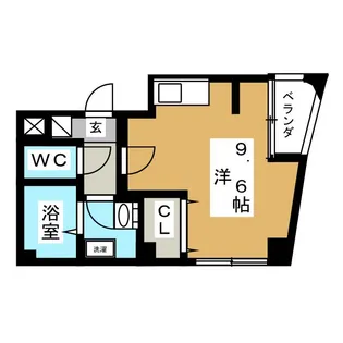 壱番館【3階】の間取り