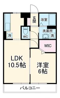 スカイシティ・ベルテ【3階】の間取り