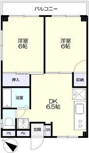 コーポJUN【2階】の間取り