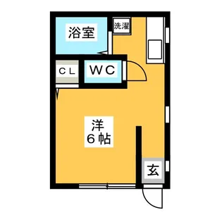 ブルームK【1階】の間取り