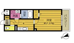 comfort UMEDA【1階】の間取り