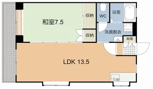 ラフィーネ桜ヶ丘【2階】の間取り