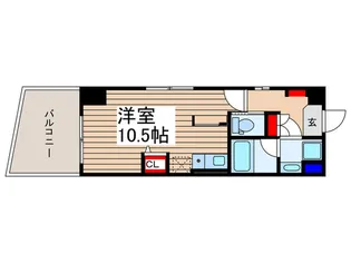 サンマリ-鶴瀬【4階】の間取り