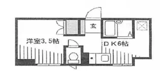 今二マンション【3階】の間取り