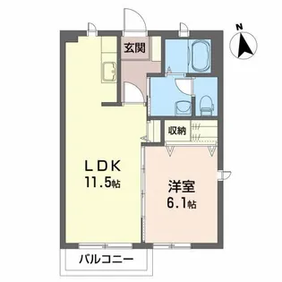 RTII【1階】の間取り