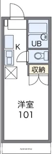 クリスタルI【2階】の間取り
