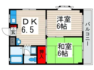 アゴ-スト瑞江【2階】の間取り