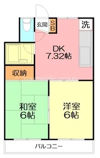 ビラ・トレンディ【3階】の間取り